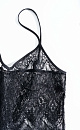 Топ из тонкого кружева. Модель с треугольным лифом, на регулируемых бретельках. Изделие выполнено без подкладки.