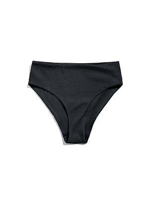 черный Классические плавки-слипы из текстурной ткани.