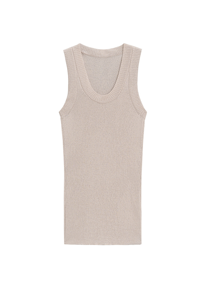 Полупрозрачный топ из хлопка