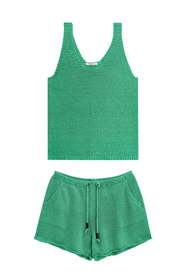 Костюм из 100% льна 