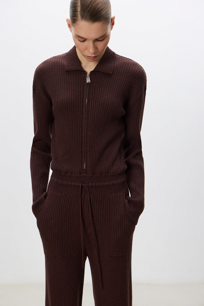 Трикотажный комбинезон из кашемира и шерсти