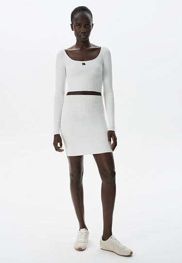 Юбка мини из вискозы