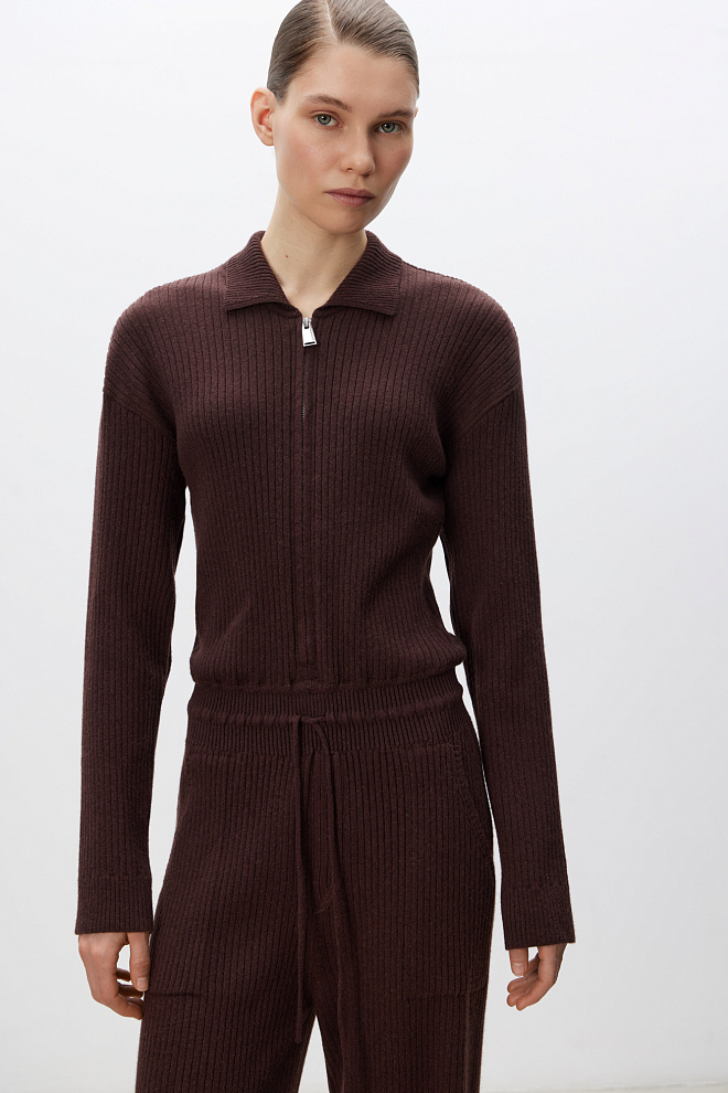 Трикотажный комбинезон из кашемира и шерсти