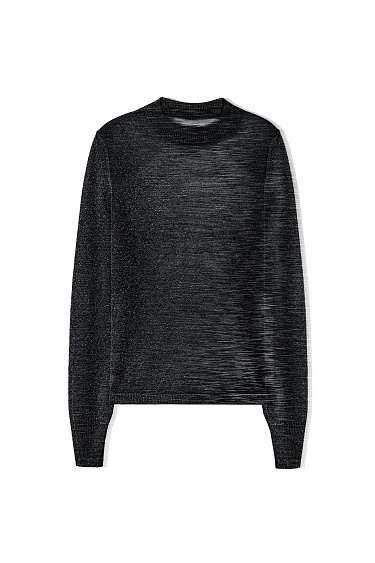 Водолазка с люрексом