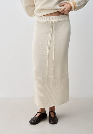 Юбка из кашемира и шерсти
