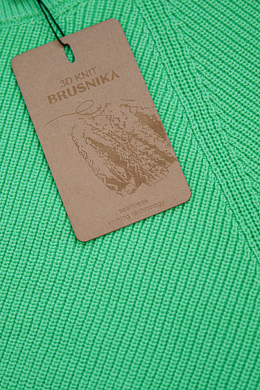 Укороченный джемпер из хлопка