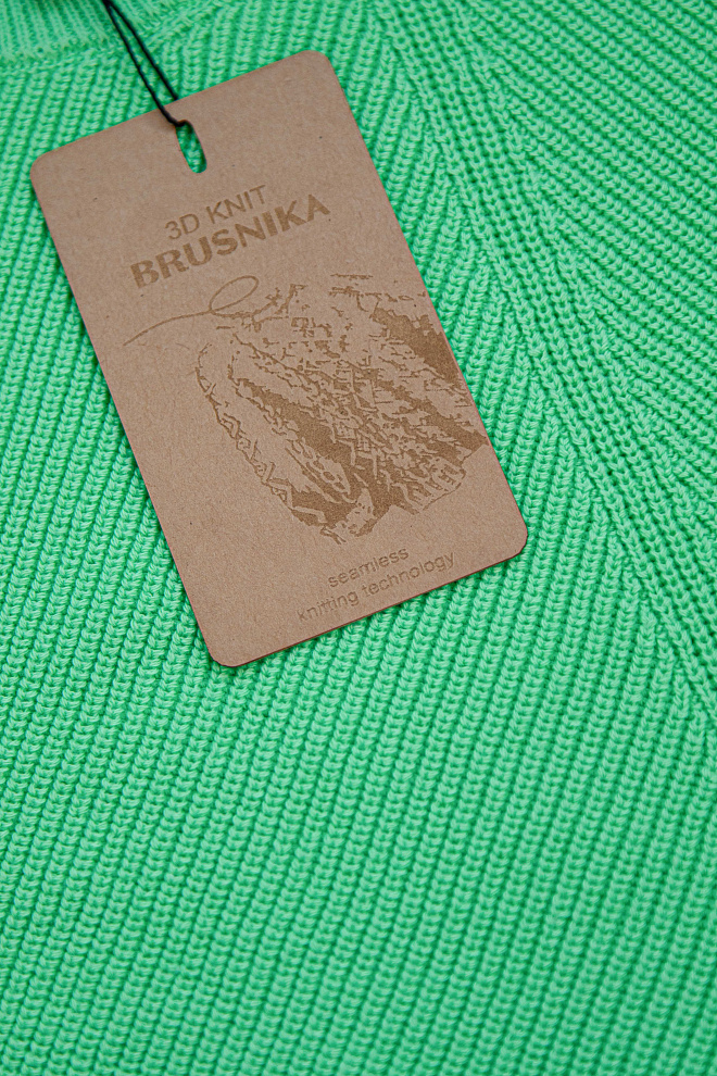 Укороченный джемпер из хлопка