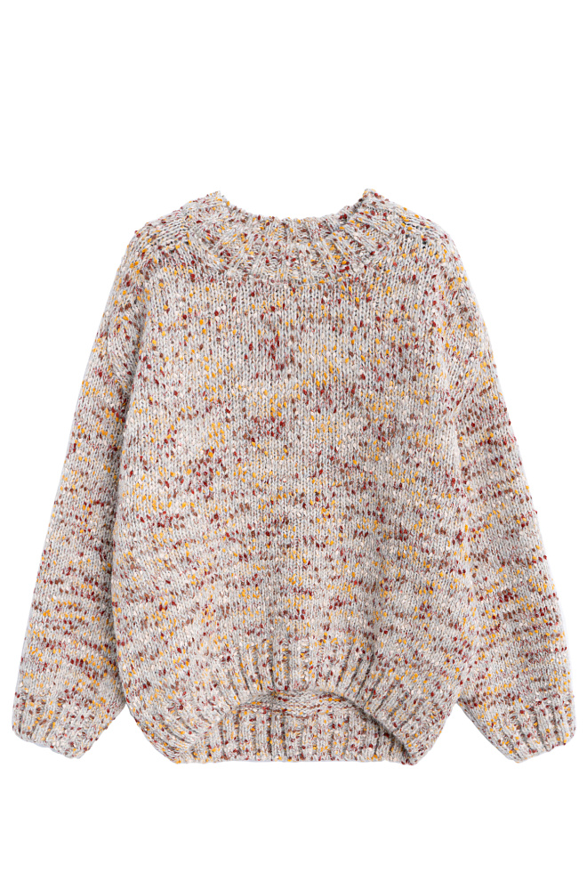 Буклированный джемпер из шерсти альпака