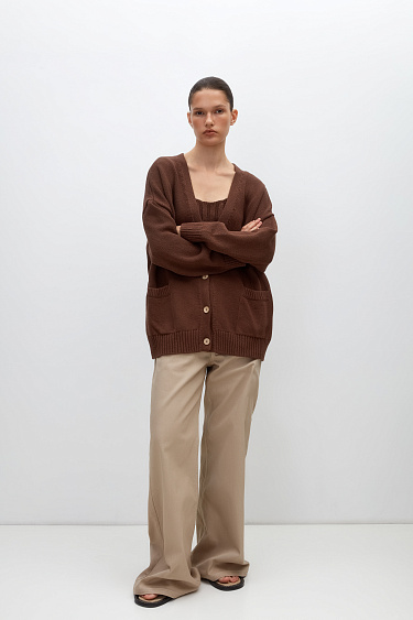 Кардиган из 100% хлопка