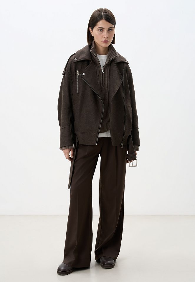 Жакет-косуха из шерсти