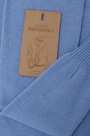 Трикотажная водолазка из шерсти 