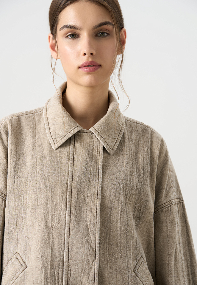 Куртка из 100% льна