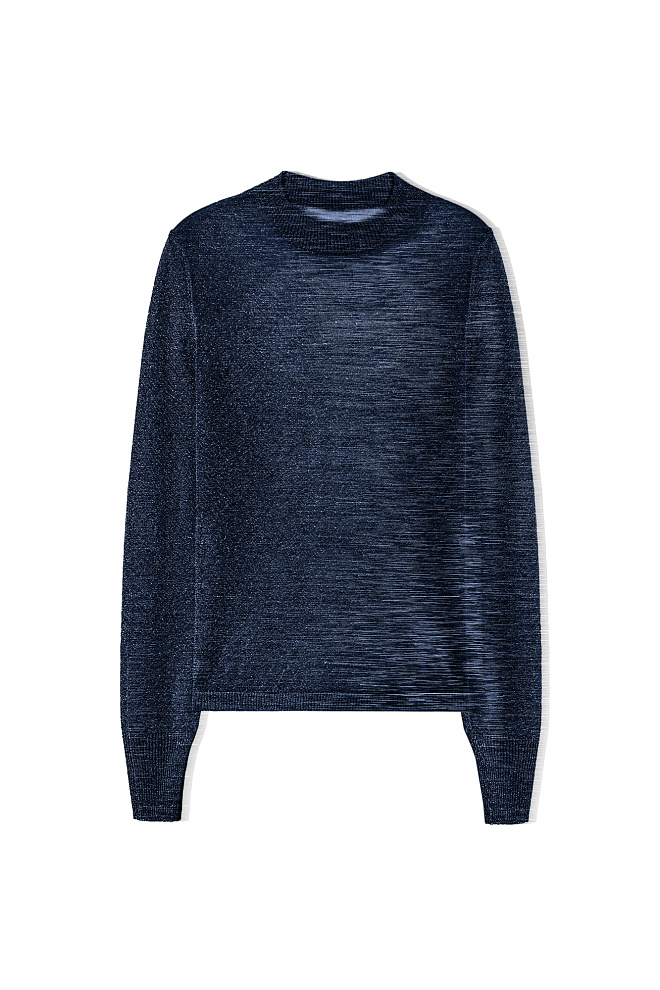 Водолазка с люрексом