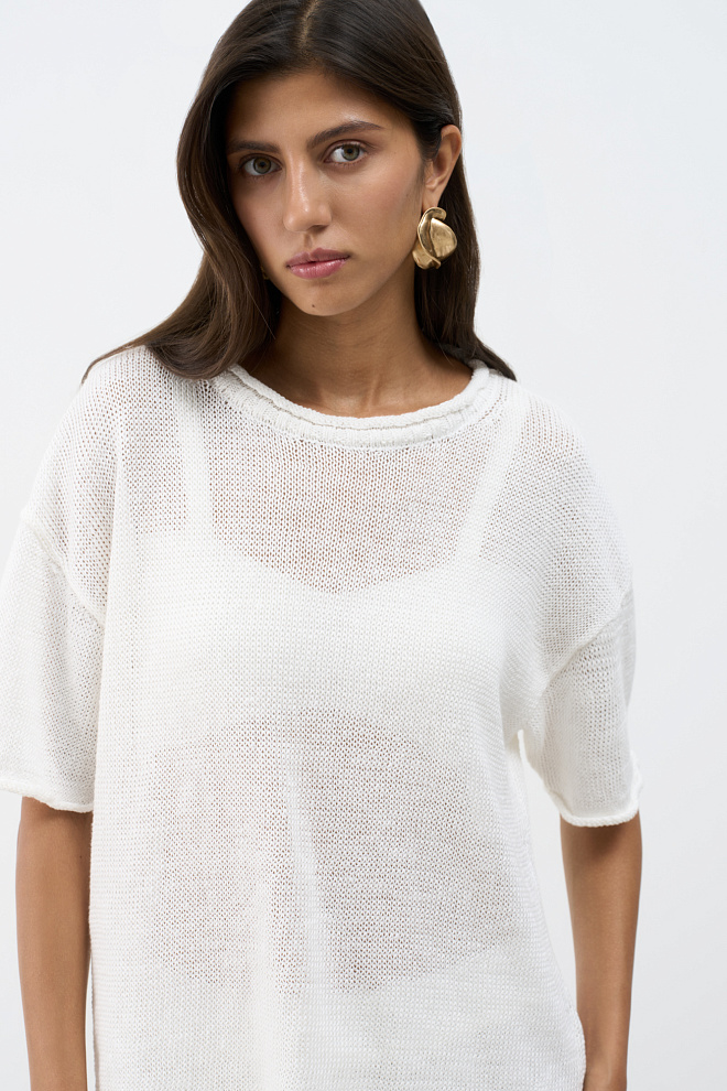 Футболка из 100% льна