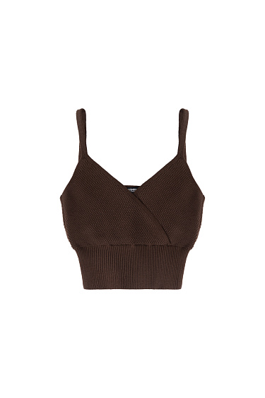 Топ на тонких бретелях