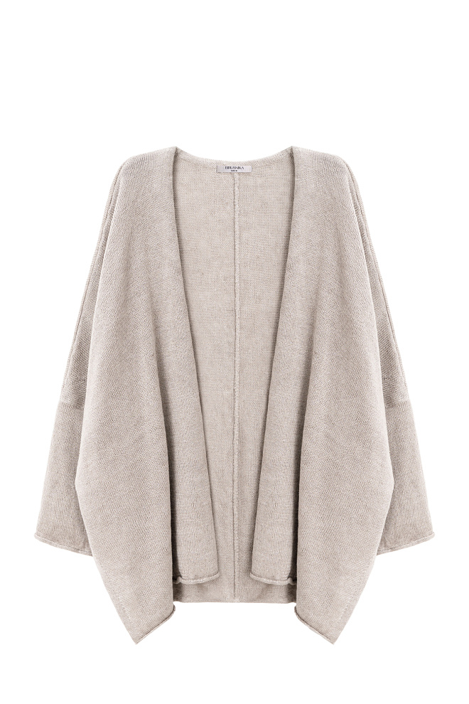 Свободный кардиган из 100% льна