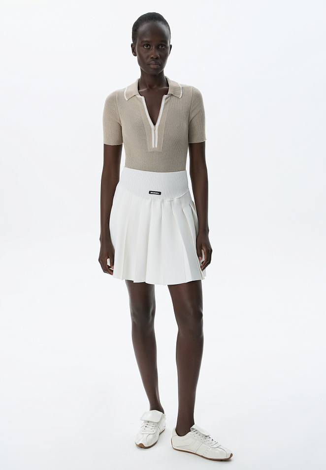 Трикотажное поло из 100% хлопка