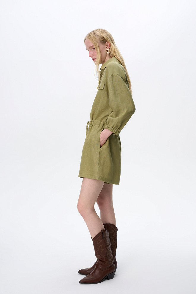 Комбинезон из 100% льна