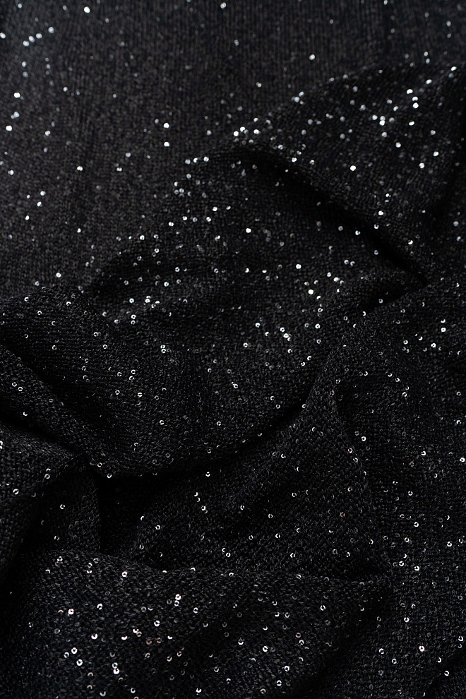 Сарафан из хлопка с пайетками