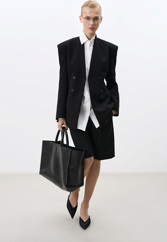 Шорты из поливискозы