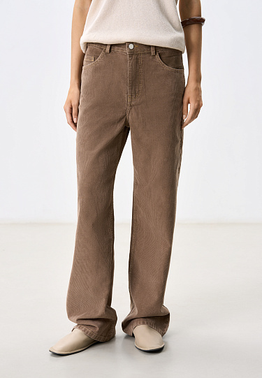 Вельветовые брюки из 100% хлопка