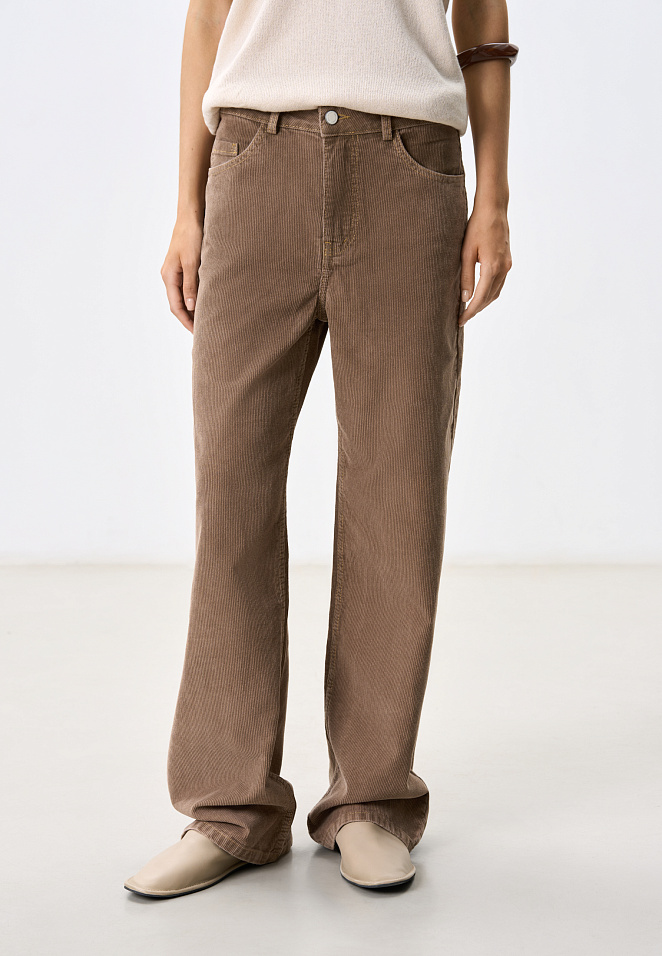 Вельветовые брюки из 100% хлопка