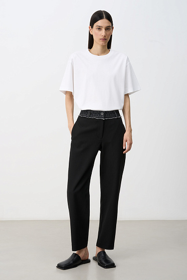 Oversize футболка из хлопка
