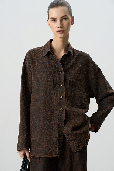 Рубашка изо льна