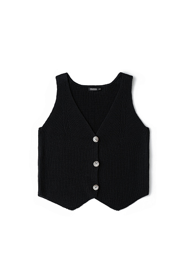 Трикотажный жилет из шерсти