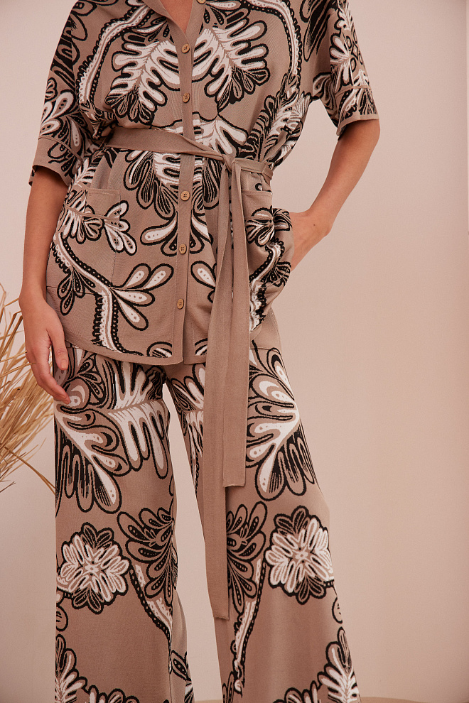 Брюки из 100% вискозы 