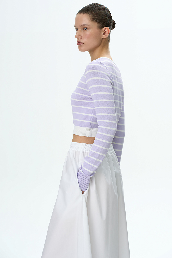 Топ с длинными рукавами