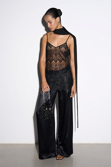 Кружевной топ