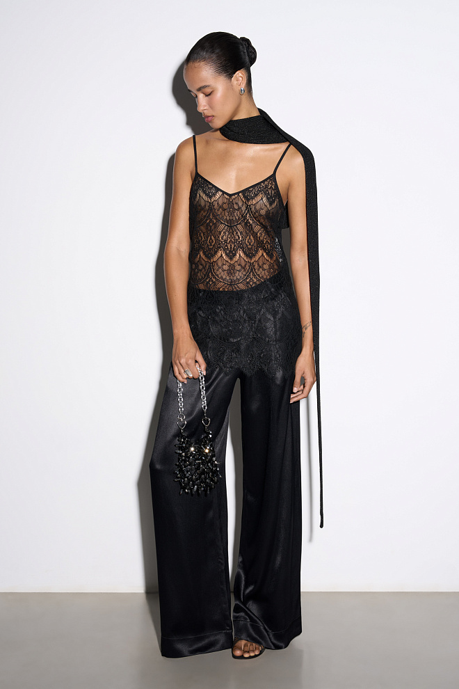 Кружевной топ