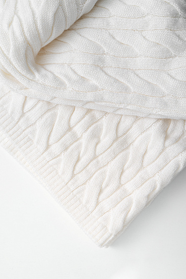 Трикотажные брюки с косами