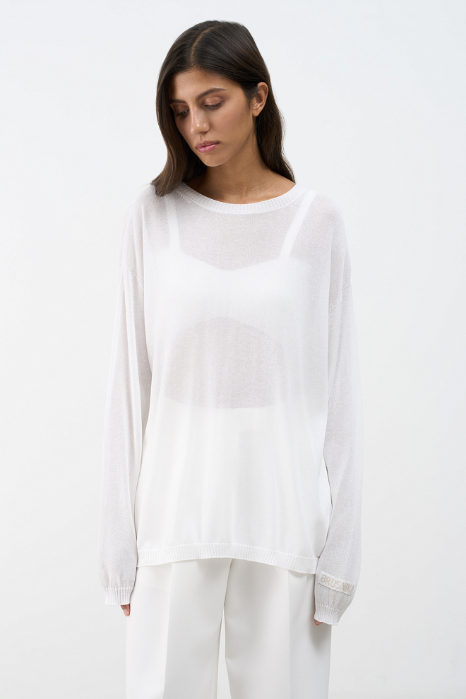 Лонгслив из тонкой вискозы