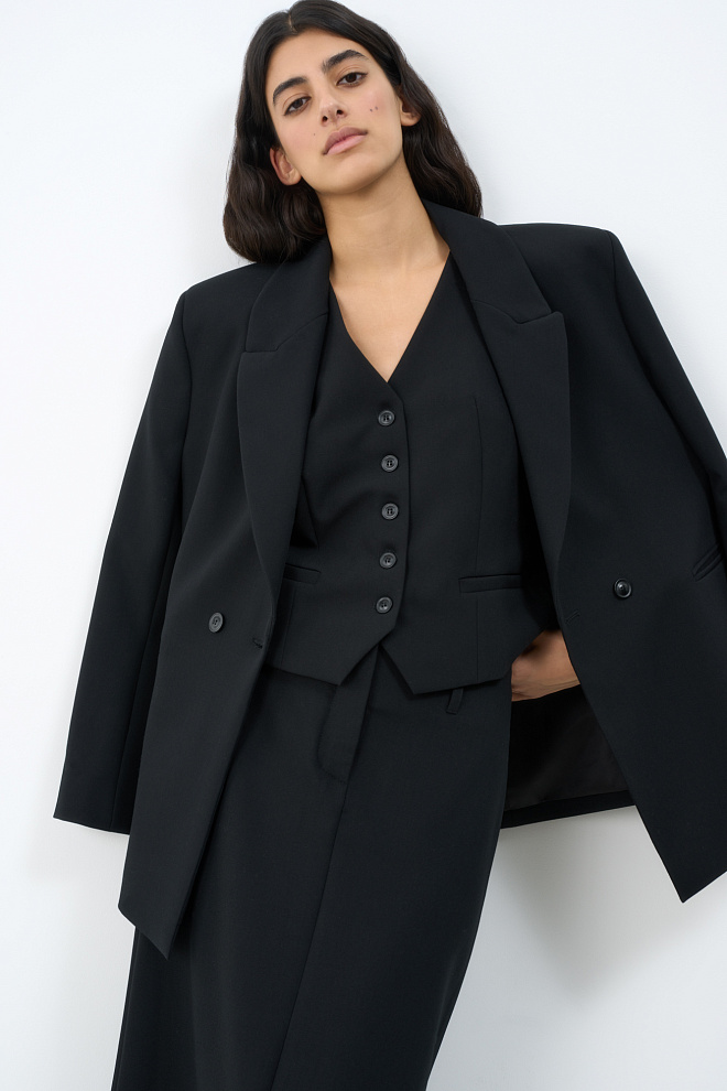 Жилет из поливискозы