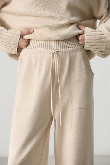 Брюки-джоггеры из хлопка