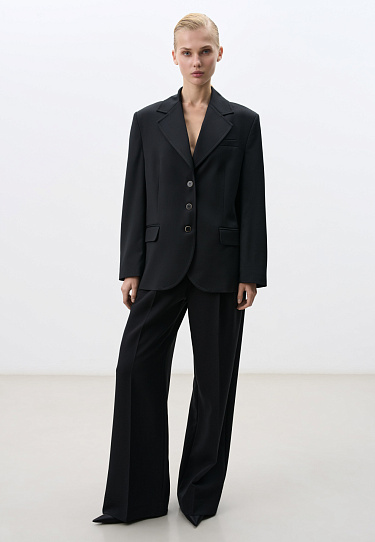 Классические брюки из шерсти