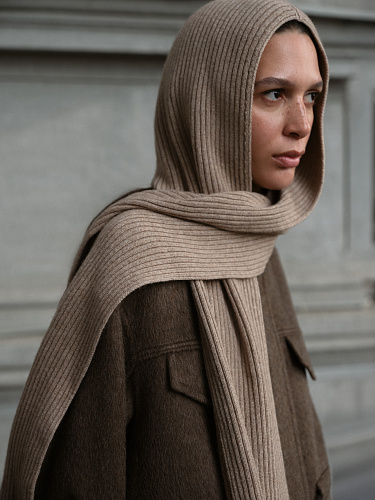 Шарф-капюшон