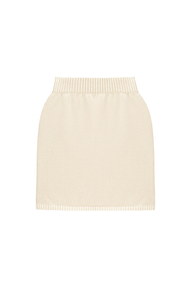 Юбка мини из 100% хлопка