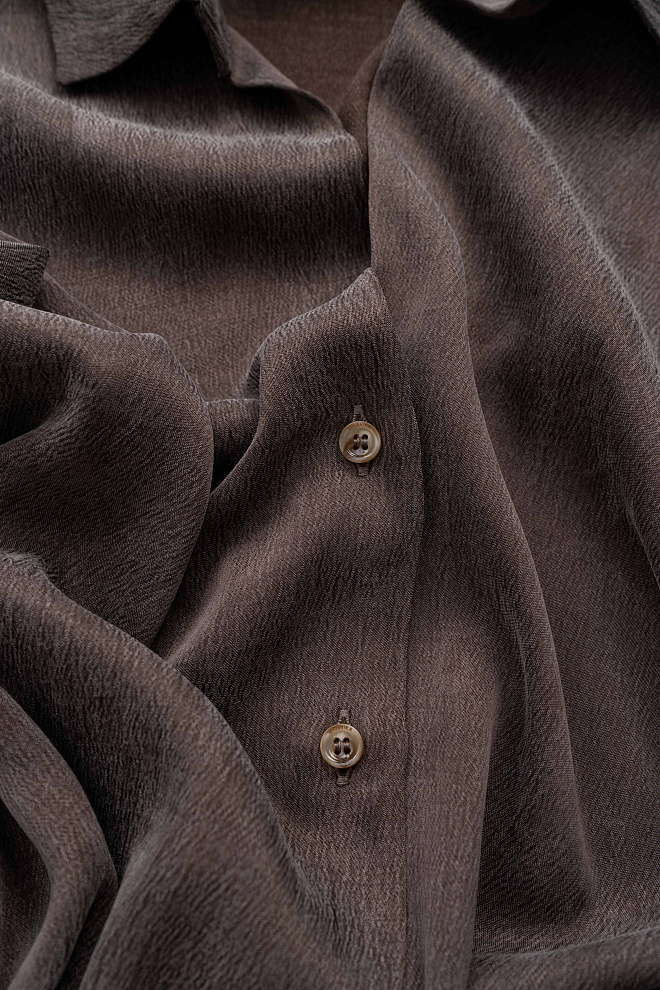 Свободная рубашка из купры