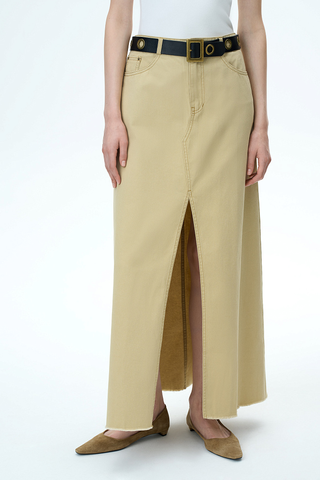 Джинсовая юбка из 100% хлопка