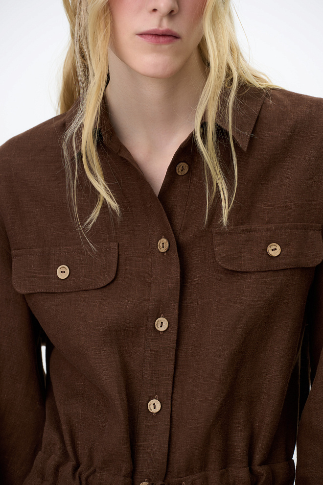 Комбинезон из 100% льна