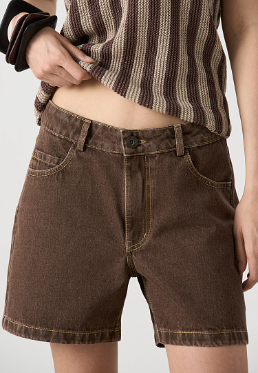 Джинсовые шорты из 100% хлопка
