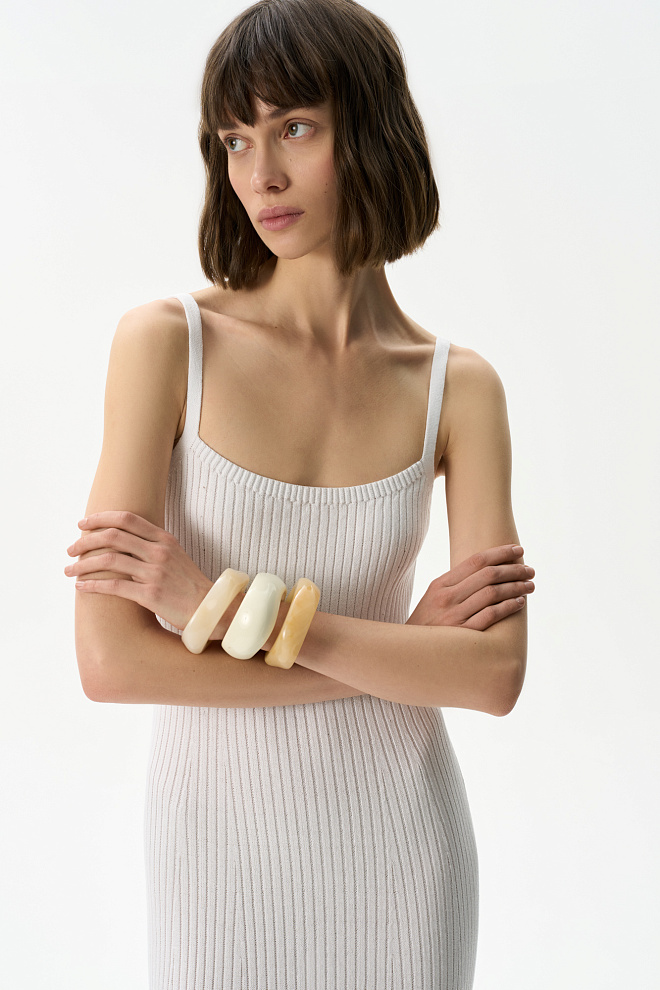 Трикотажный сарафан из хлопка