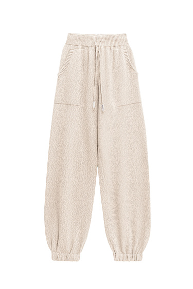 Трикотажные джоггеры из хлопка 