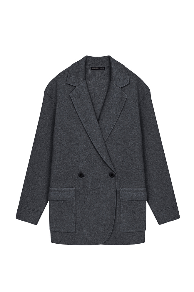 Трикотажный жакет с добавлением кашемира