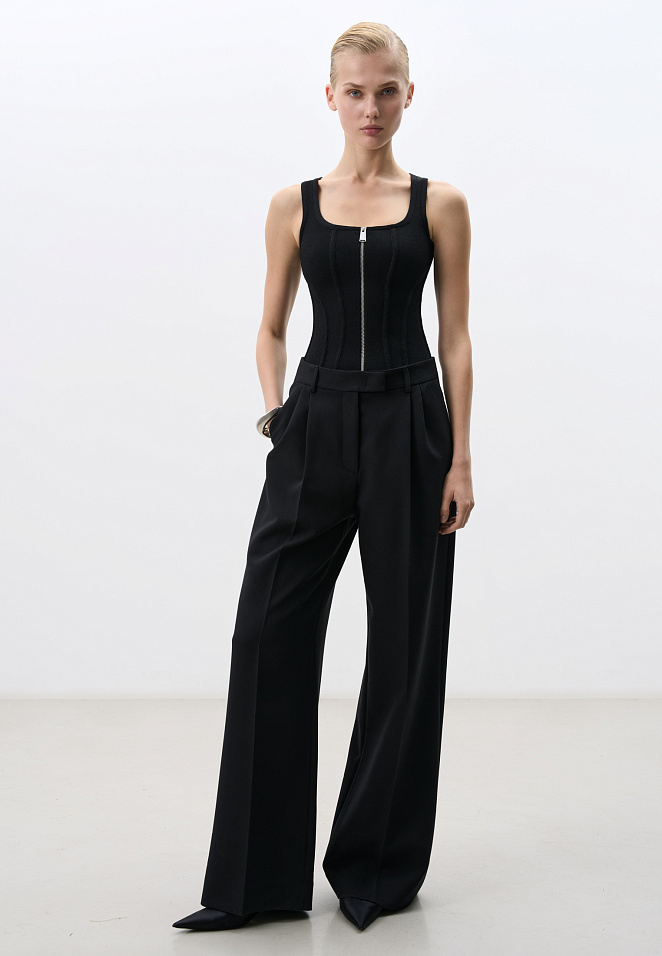 Классические брюки из шерсти