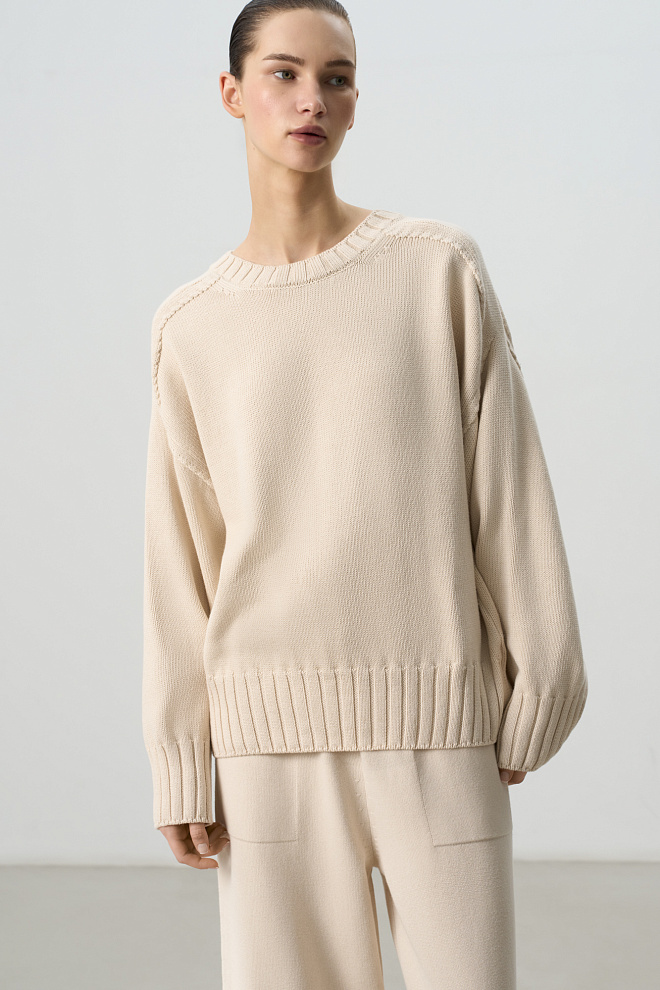 Джемпер из 100% хлопка