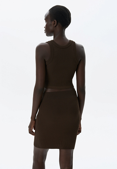 Юбка мини из вискозы